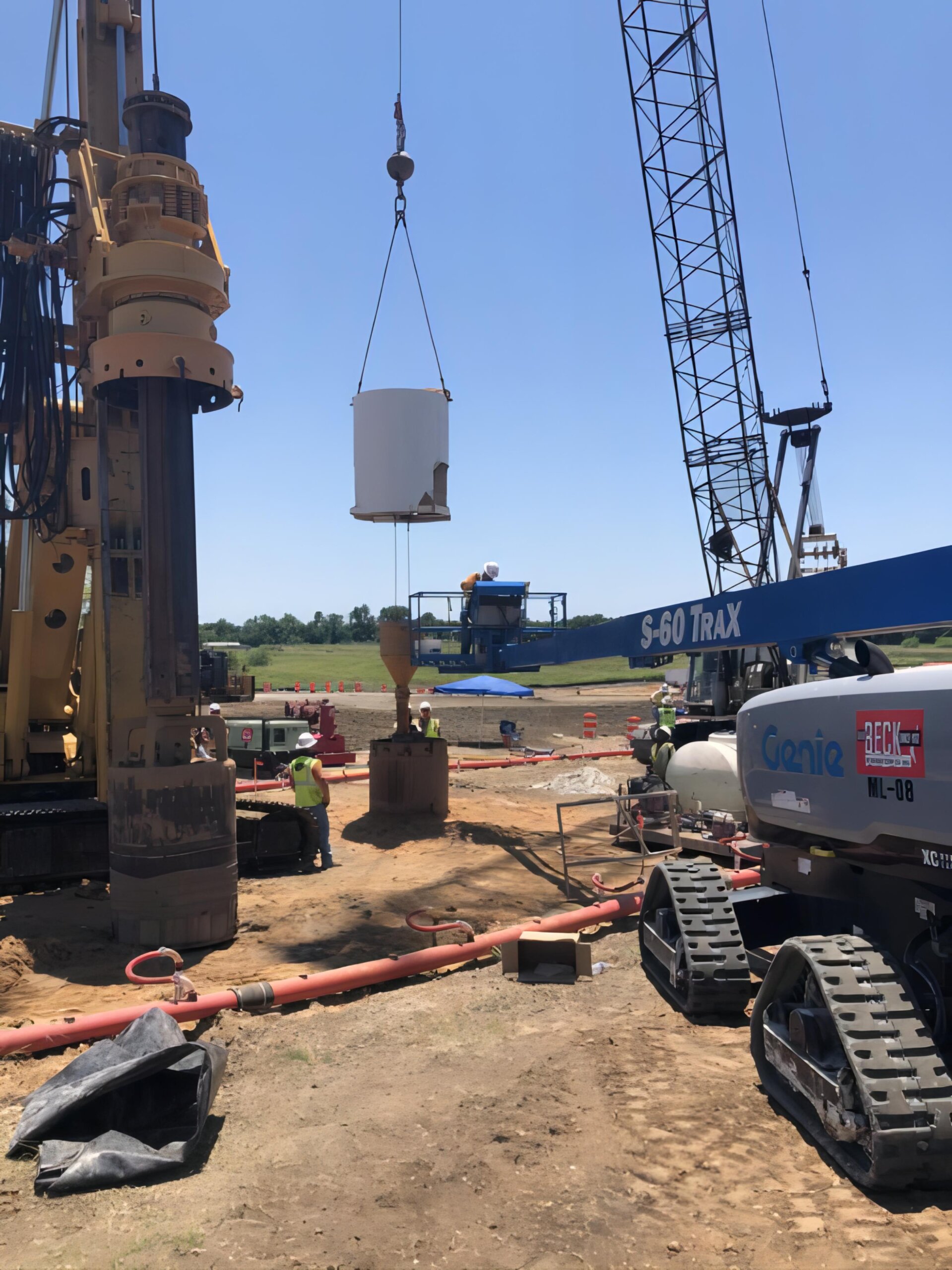 Lake Lewisville Dam Safety Modification Project A.H. Beck Foundation